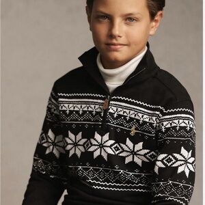 Polo Ralph Lauren
Little Boys Fair Isle Interlock Pullover